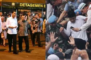 5 Aksi Jokowi nekat kunjungi lokasi berisiko, tak ada takutnya
