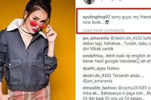 4 Kesalahan berbahasa Inggris Ayu Ting Ting yang tuai hujatan