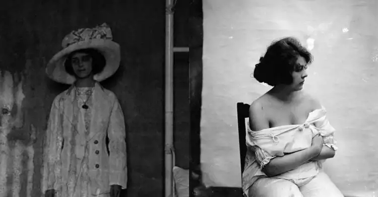 15 Foto jadul PSK Amerika era 1910-an, cantik cantik serem gimana gitu