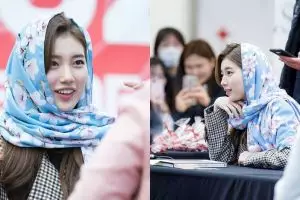 6 Potret cantiknya Bae Suzy kenakan hijab pemberian fans Indonesia