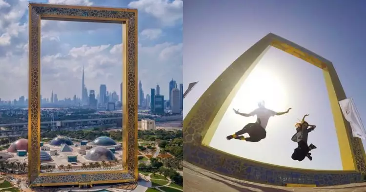 10 Potret Dubai Frame, bangunan berbentuk bingkai terbesar di dunia