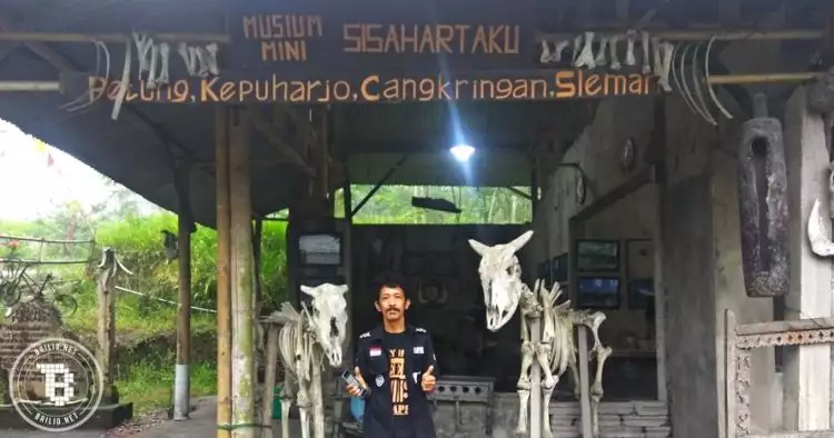 Kisah Sriyanto, korban letusan Merapi 2010 yang memuseumkan hartanya
