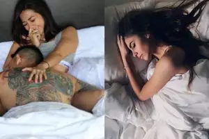 Pesona 10 seleb cantik berfoto di atas ranjang, dari imut hingga seksi