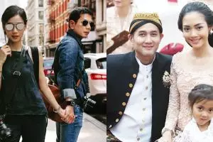 10 Seleb cantik ini jatuh ke pelukan duda, jodoh tak pandang status