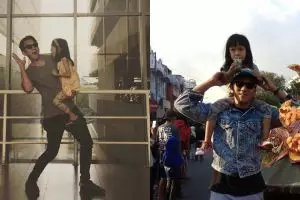 8 Gaya momong anak Teuku Rifnu Wikana si guru galak di film Dilan 1990