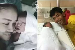 Sungguh tega, baru sehari lahir anak Dede Sunandar dibully warganet