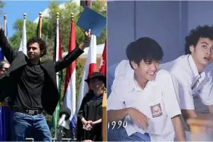 10 Pesona Omara Esteghlal, pemeran Piyan di film Dilan yang manis abis