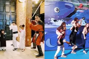 10 Momen bahagia keluarga Giring Ganesha, kebersamaannya seru banget