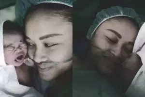 Sehari usai lahiran, begini kondisi istri Dede Sunandar