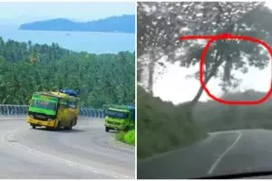 5 Tanjakan ini terkenal keangkerannya, sering kecelakaan parah