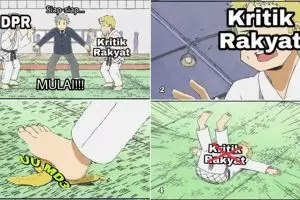 7 Meme ini sindir DPR yang sahkan revisi UU MD3, makjleb banget
