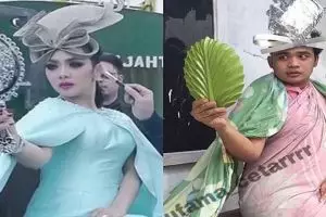 Cowok ini totalitas tirukan gaya Syahrini, 10 hasilnya bikin ngakak