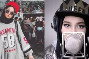 10 Gaya kece Ayu 'Indonesian Idol', berhijab tapi swag abis