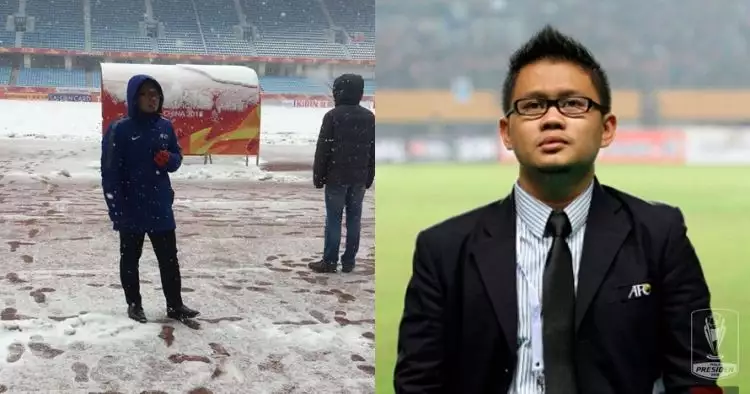 Asep Saputra, pengawas pertandingan yang sukses pimpin laga Piala Asia
