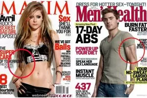 11 Foto editan di majalah ini hasilnya malah bikin gagal paham