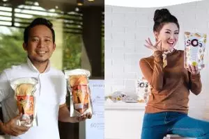 Tren bisnis baru, 7 seleb ini kini tekuni jualan keripik kekinian