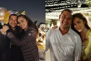 Jarang terekspos, begini 10 momen mesra Yasmine Wildblood dan suaminya