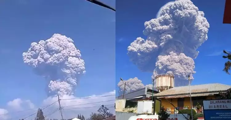 Gunung Sinabung meletus besar, masyarakat diminta waspada