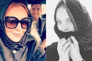 Curi perhatian lagi, begini 10 pesona Lindsay Lohan saat pakai hijab