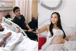 Selamat! Rinni Wulandari melahirkan anak pertama, jadi mama muda nih