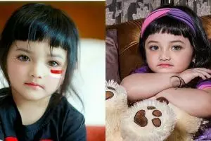 7 Potret menggemaskan Arsy dengan editan kamera, makin cantik & imut