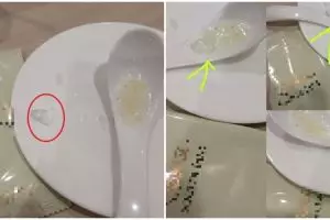 Ngeri, ibu ini temukan serpihan berbahaya dalam adonan bubur bayi