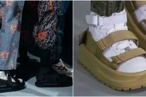 Unik, brand fashion asal China ini bikin sandal untuk sneakers