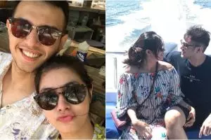 Seru & romantis, ini 10 potret bulan madu Rifky Balweel & Biby Alraen