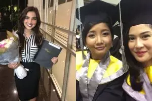 7 Artis ini tetap kuliah walau jadi ibu, bukti wanita itu tangguh