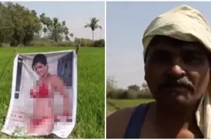 Pasang poster aktris porno, hasil panen petani ini tak disangka