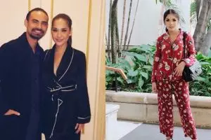 5 Seleb ini pilih pakai piyama untuk hangout, tetep kece nggak ya?