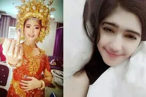 Ini 5 potret pernikahan artis cantik Revi Mariska yang jadi sorotan