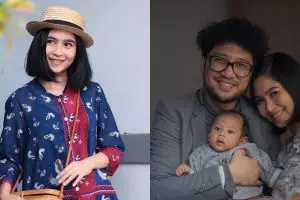 8 Pesona cantiknya Dewi Syariti, istri Kunto Aji yang stylish abis