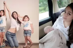 Makin gemuk, ini beda penampilan Celine Evangelista dulu & sekarang