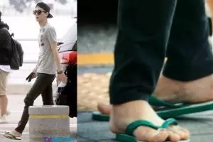 10 Seleb ini nggak malu pakai sandal jepit di tempat umum, cuek abis