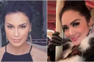 Foto bareng Sophia Latjuba, riasan Krisdayanti dikatain mirip topeng