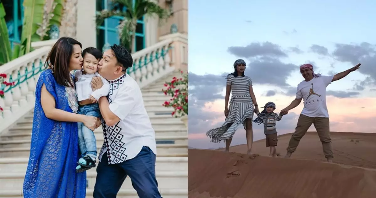 10 Potret kebersamaan keluarga kecil Augie Fantinus, harmonis banget