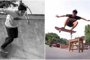 10 Gaya Bio One 'Catatan Harian Aisha' main skateboard, keren abis