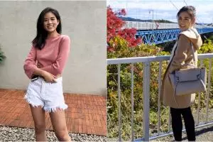 10 Gaya kasual Caroline Febrianty, sosialita muda yang hobi traveling