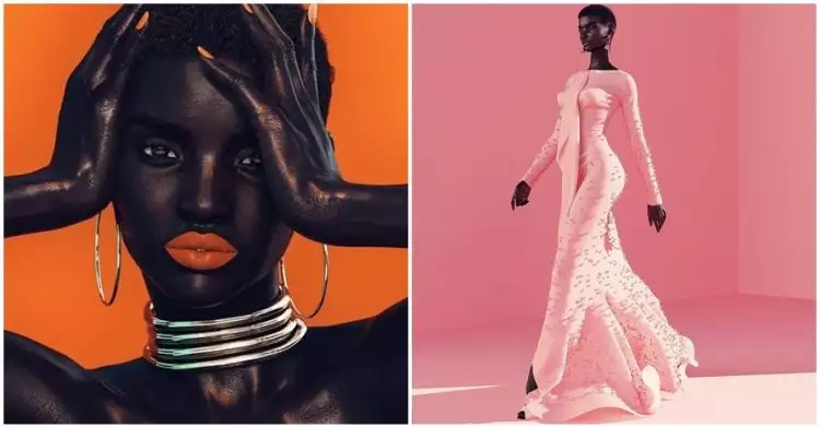 Shudu Gram, model CGI pertama di dunia untuk produk makeup Rihanna