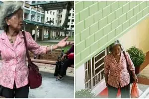 Kasihnya sepanjang masa, ibu ini tetap tengok putrinya meski dicueki