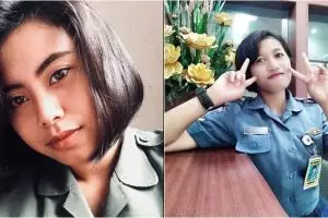 12 Aksi dua tentara cantik berenang 39 km taklukkan Selat Sunda, top!