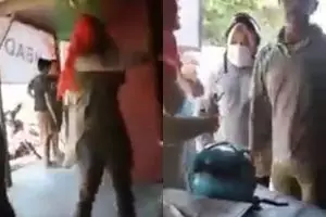 Alami kecelakaan, wanita ini marah besar pada pria yang menolongnya