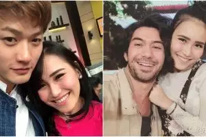 10 Momen Ayu Ting Ting tertangkap kamera main nemplok ke cowok, duh!