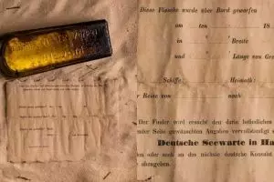 Surat botol berusia 132 tahun ditemukan di Australia, isinya apa ya?