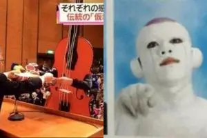 Kostum wisuda 5 mahasiswa Jepang bikin ngakak, ada yang jadi jenazah