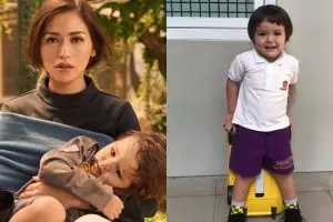 Tak seperti ibunya yang mewah, 10 fashion anak Jedar ini biasa saja