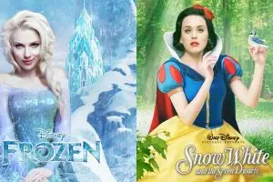 10 Poster kartun Disney jika diperankan seleb dunia ini cocok banget