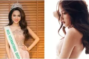 10 Pesona Huong Giang, juara kontes transgender tercantik sedunia 2018