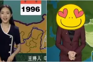 22 Tahun jadi penyiar cuaca, foto ini bukti sang presenter tak menua